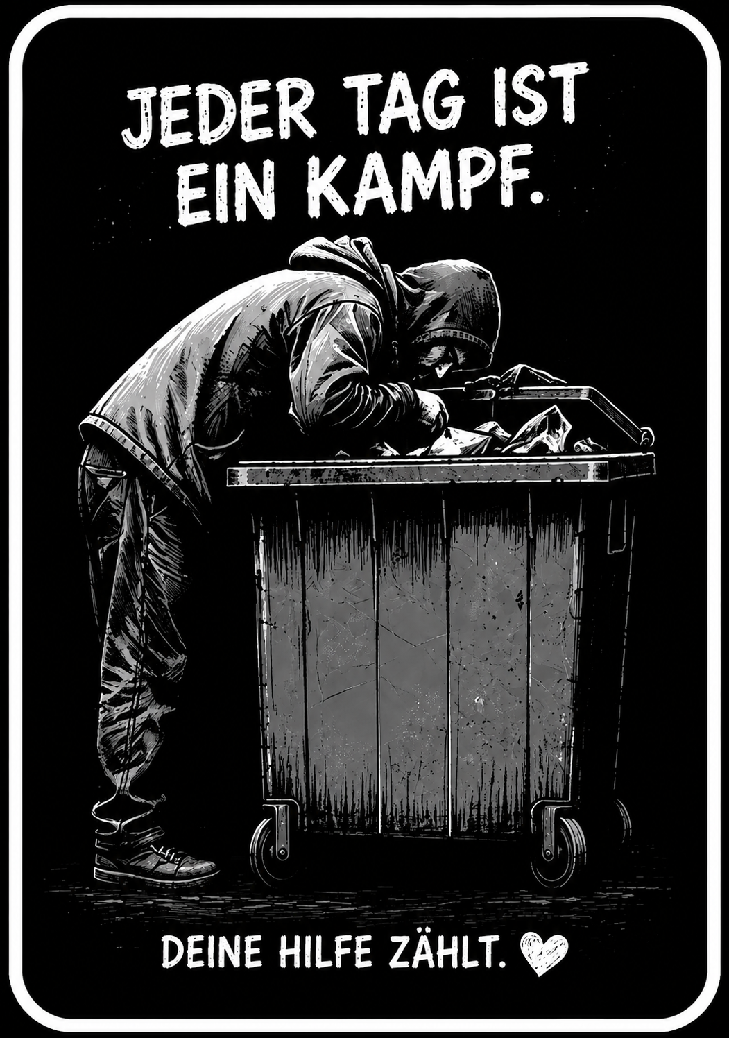 Jeder Pfennig zählt – Sticker-Motiv
